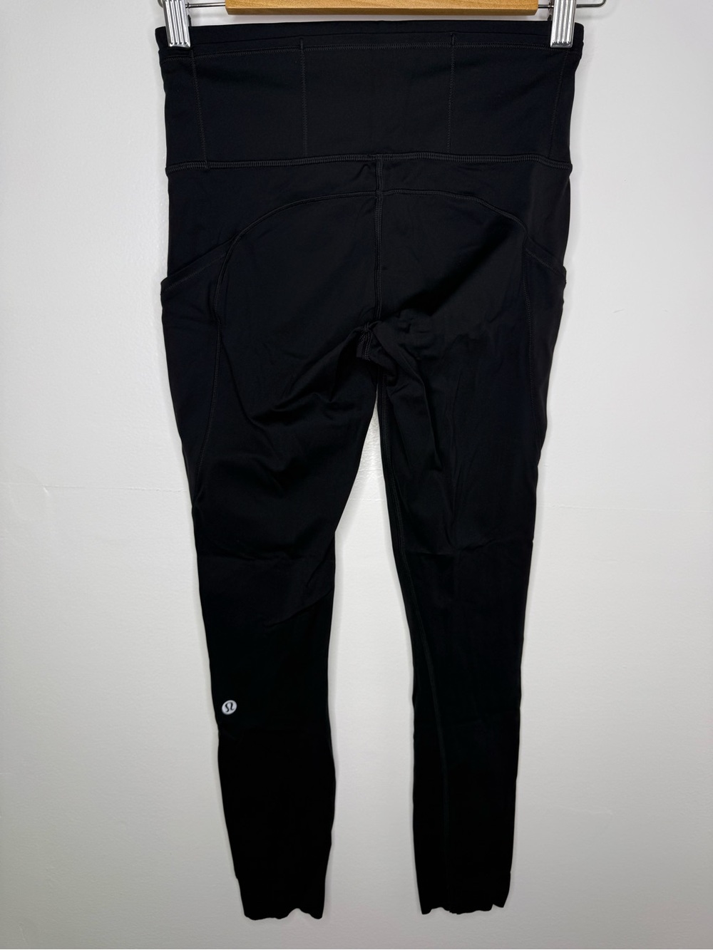 LULULEMON Fast & Free 7/8 Black Tight Leggings II 25” - Picture 4 of 6